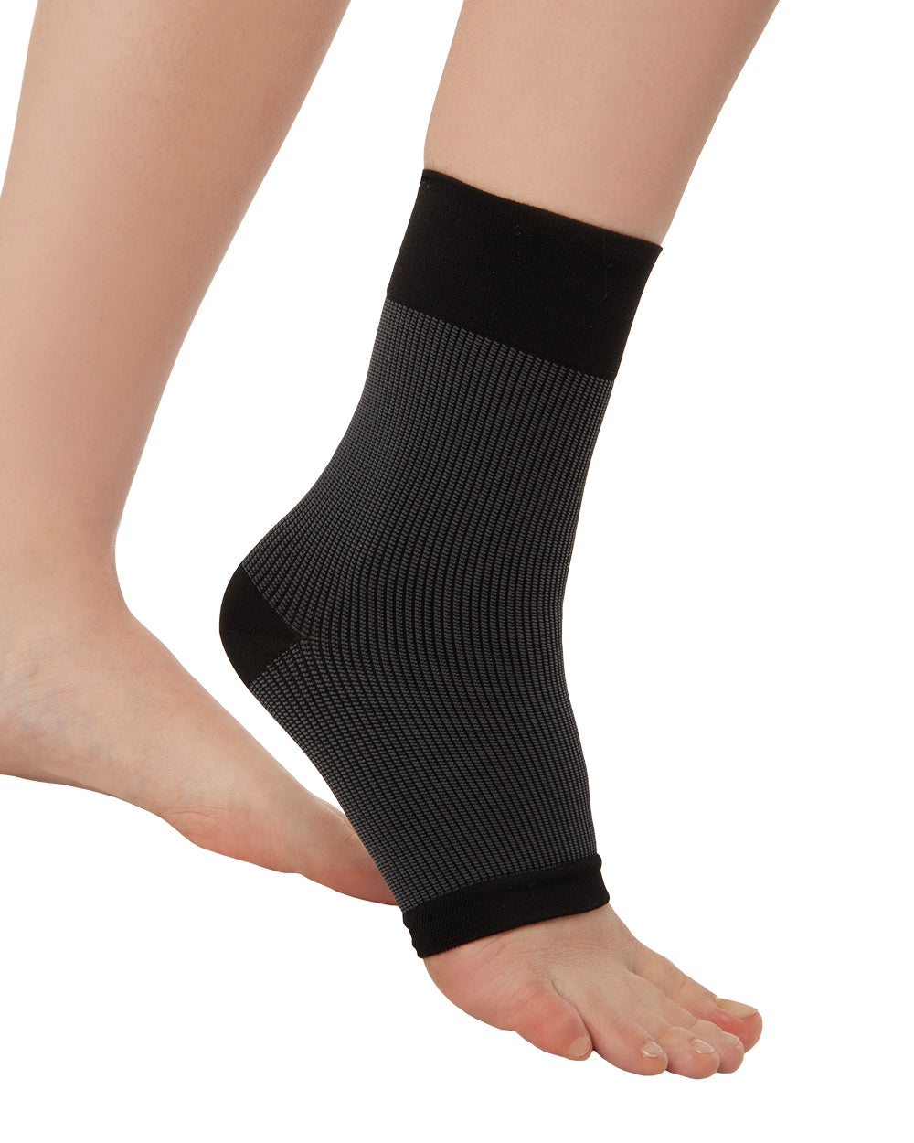 Ankle and foot support brace designed to improve stability and walking comfort