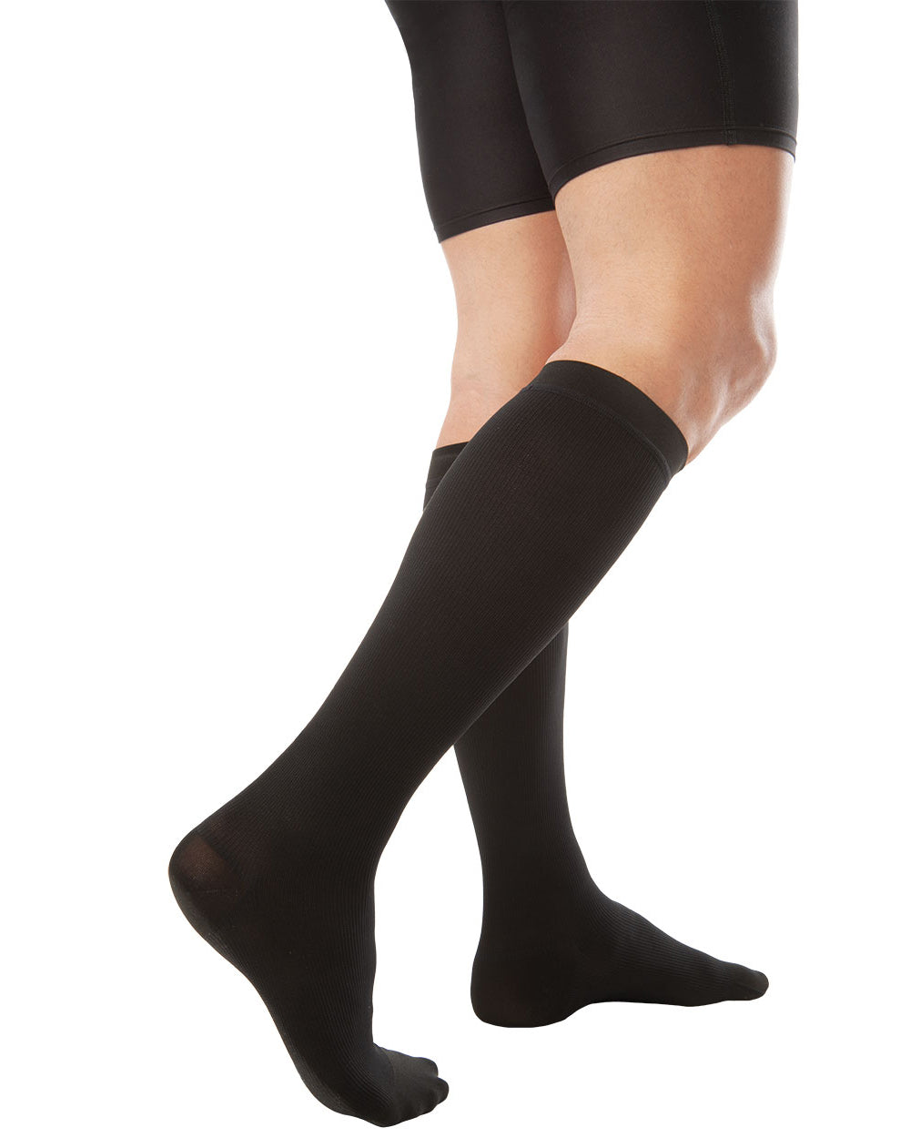 Medical and diabetic-friendly compression socks designed for circulation support and sensitive feet