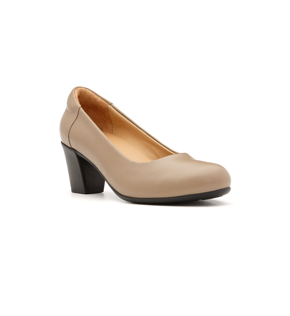 Mink 112-W court shoe, viewed from the front at an angle.