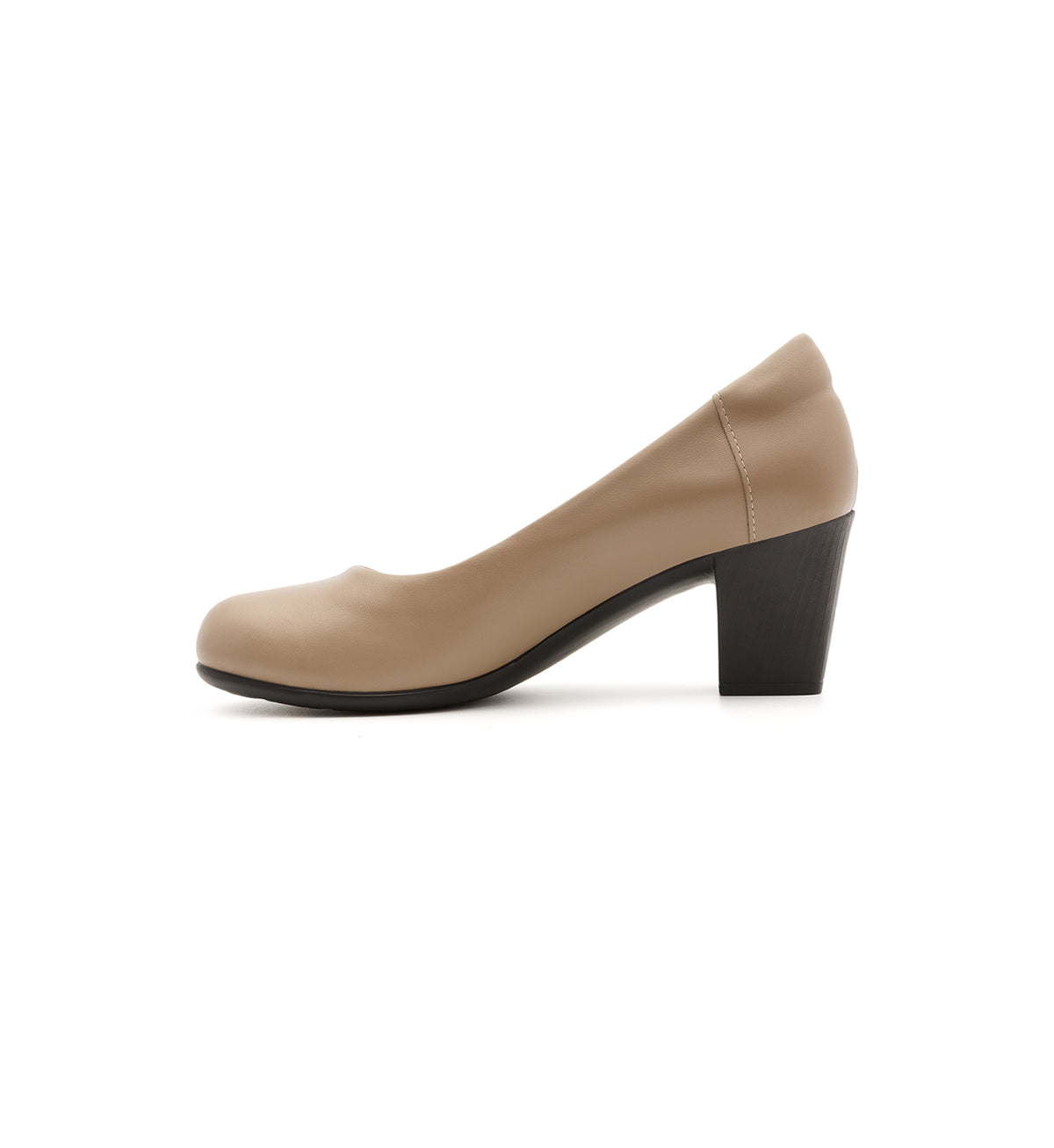 Mink 112-W court shoe, inner side view.