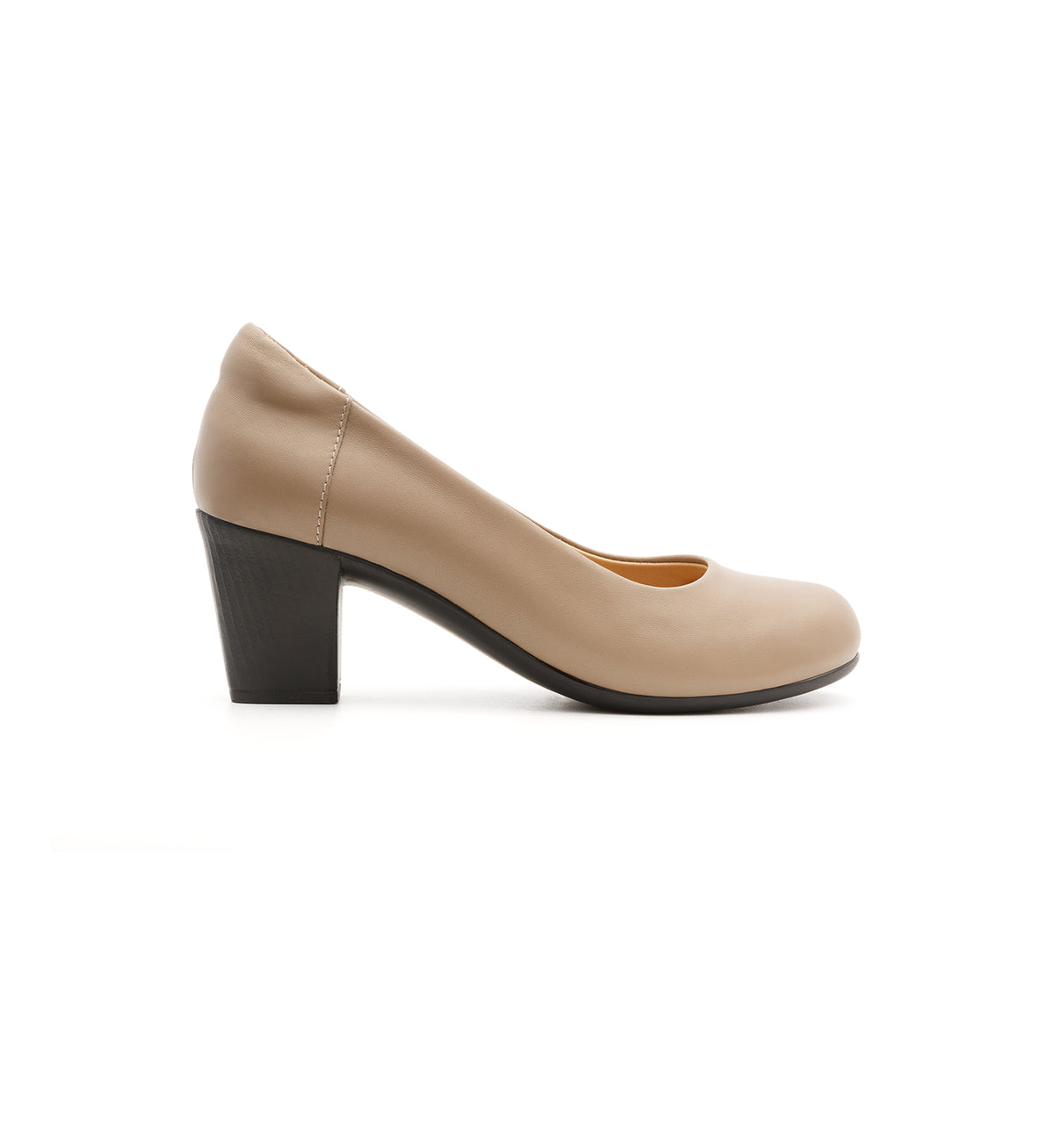 Mink 112-W court shoe, outer side view.