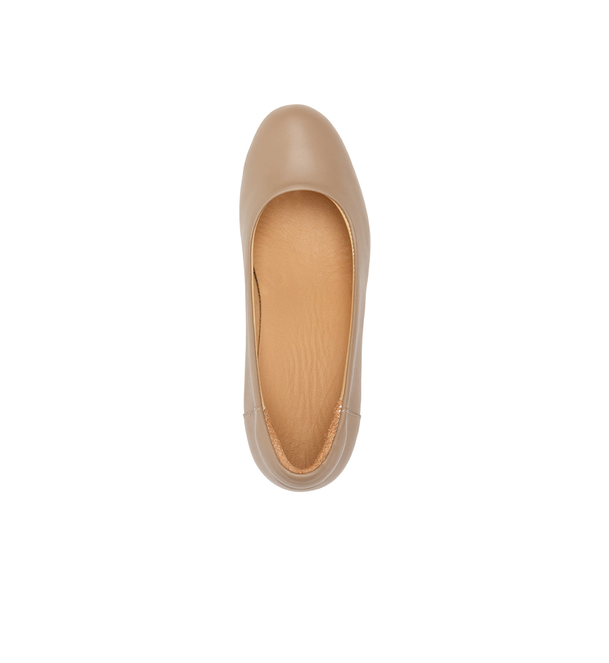 Mink 112-W court shoe, top view.