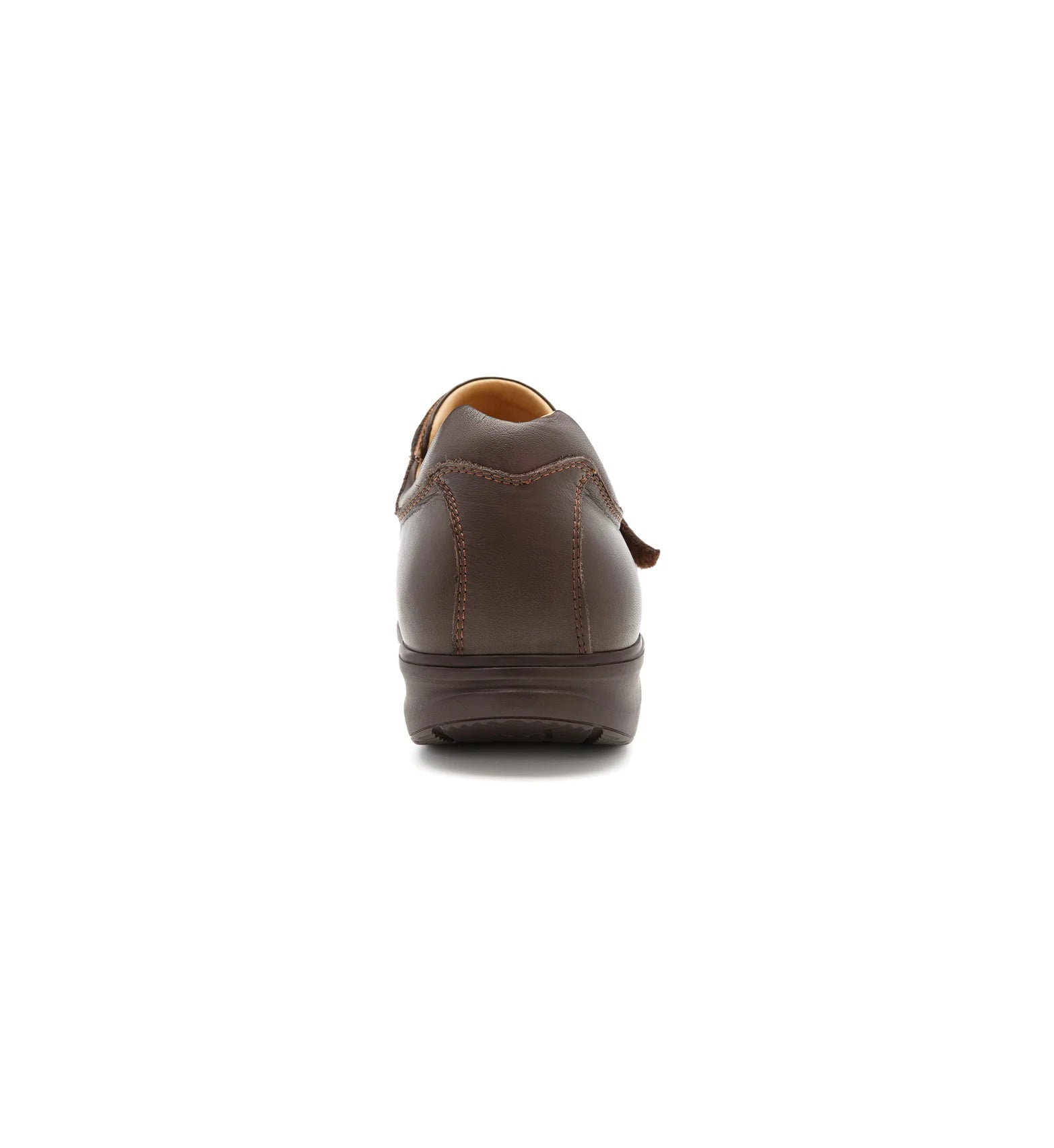 Rear view of Ashby men's comfort shoes showing a stable heel design and cushioned construction.