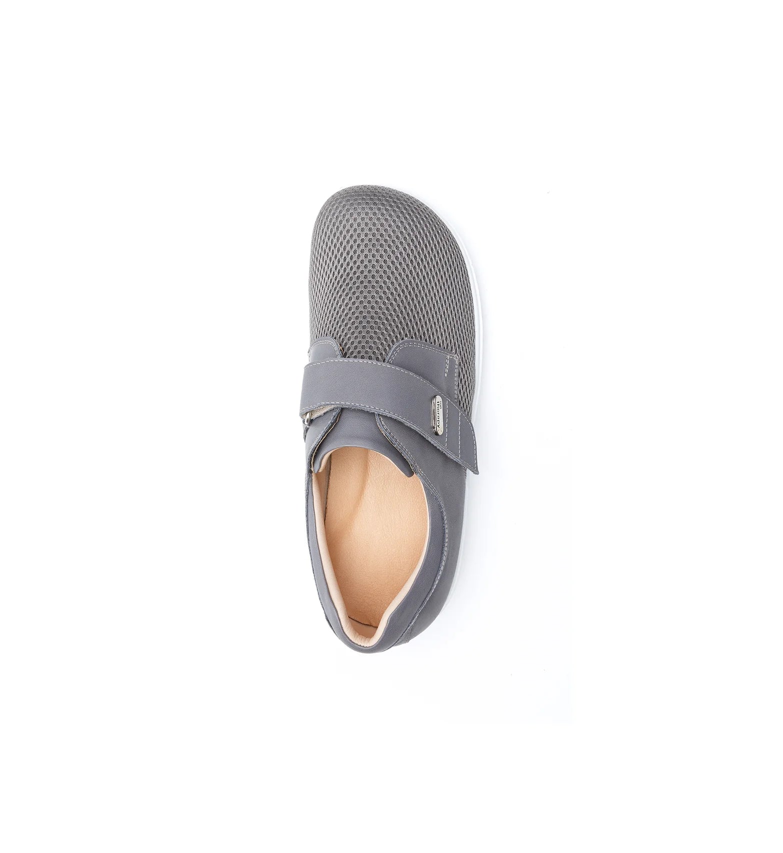 Supportive orthopedic shoes designed for elderly men needing comfort and stability