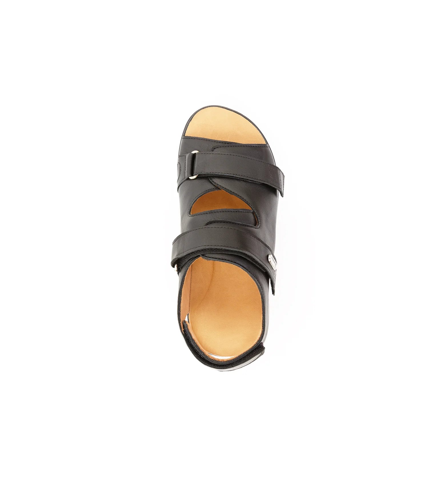Men’s wide fit open-toe orthopedic sandals with long adjustable straps – Cedar model.