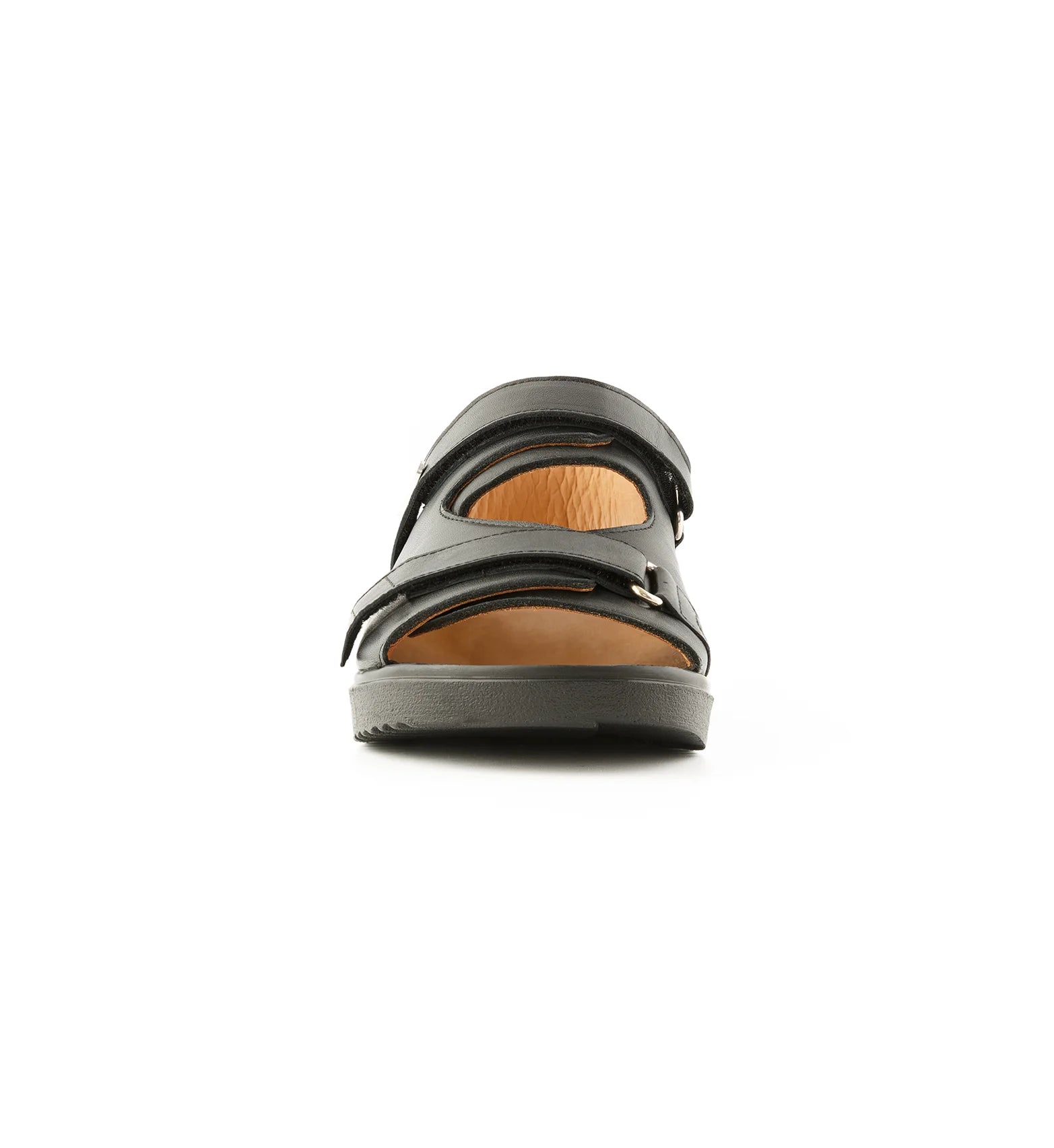 Easy wear men’s wide fit orthopedic sandals with breathable design and supportive sole – Cedar model.
