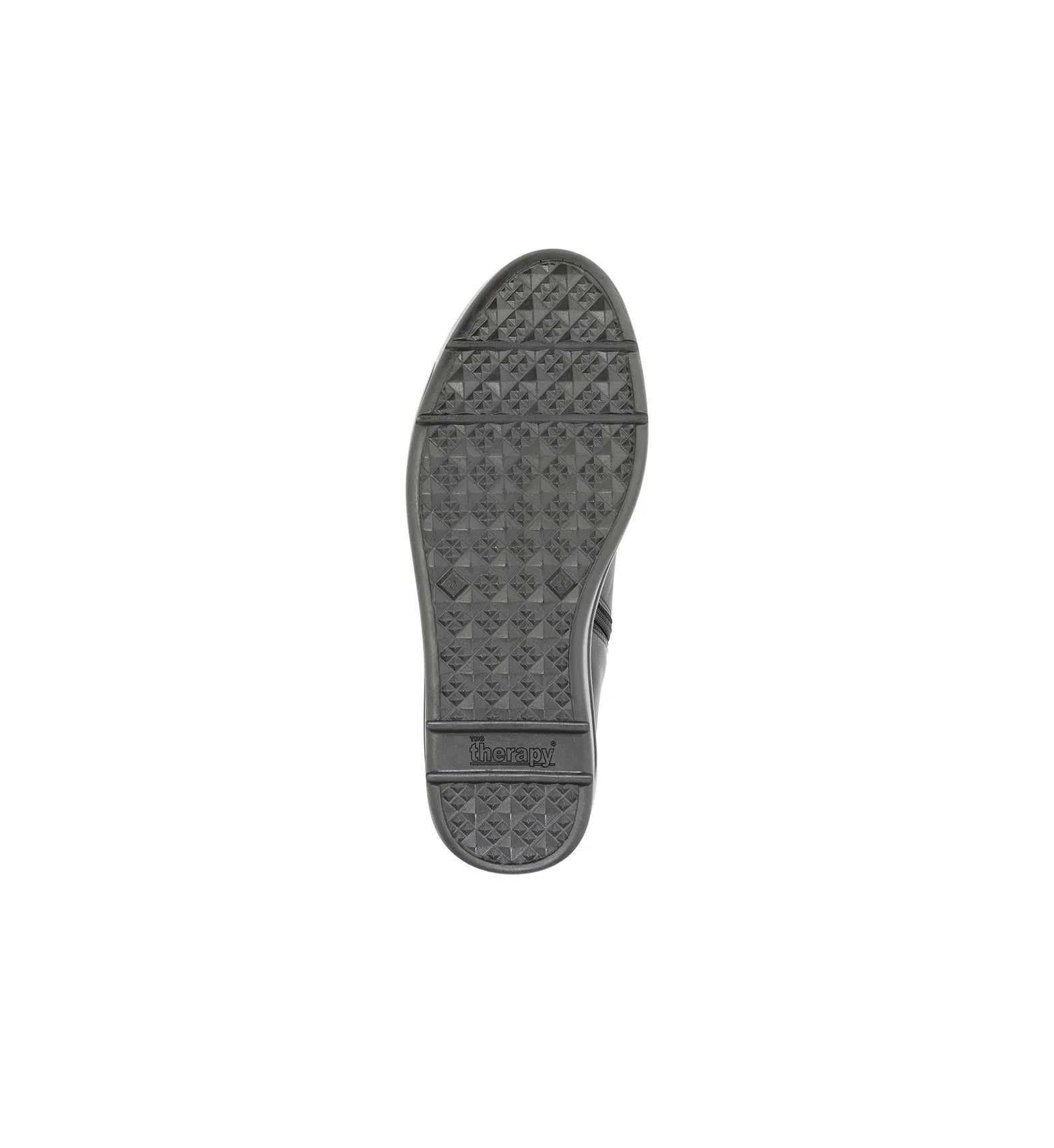 Supportive black sole for men's Chelsea boots.