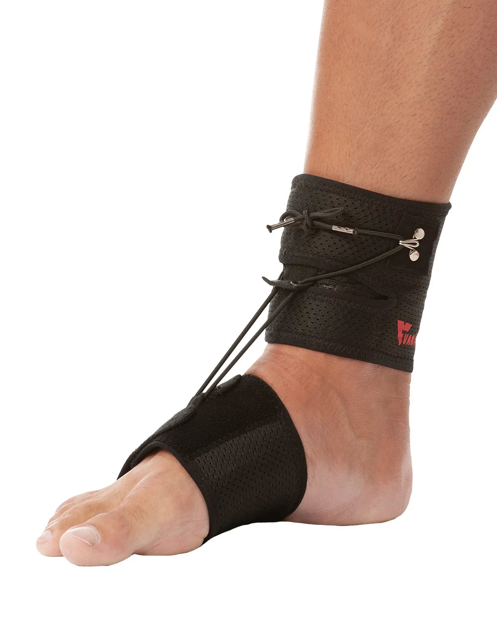 Drop foot support brace designed to lift the forefoot and improve walking stability for foot drop conditions
