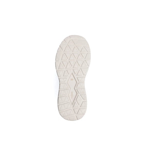 Outsole view of the Flex Air navy trainer showing the supportive tread pattern