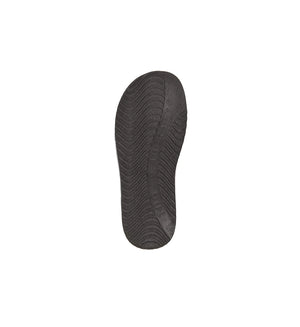 Women’s brown extra wide boots with a rocker sole for smoother walking and improved comfort – Forge model.