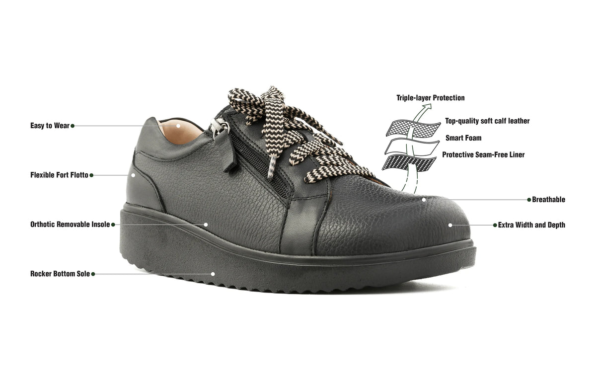 Ladies Wide Fitting Shoes for Walking