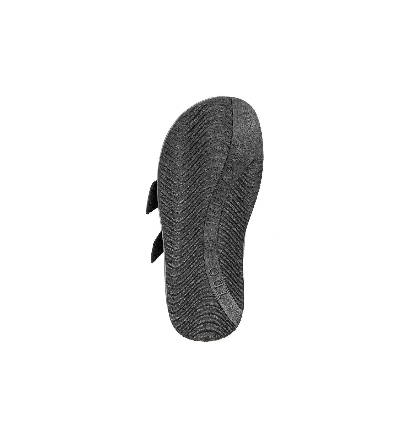 Black Leather Orthopedic Walking Boots for Women.