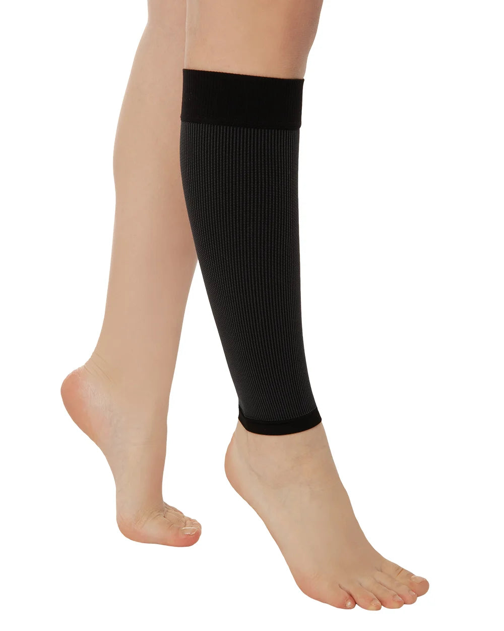 Seamless Lycra calf support fabric designed for comfort and reduced irritation