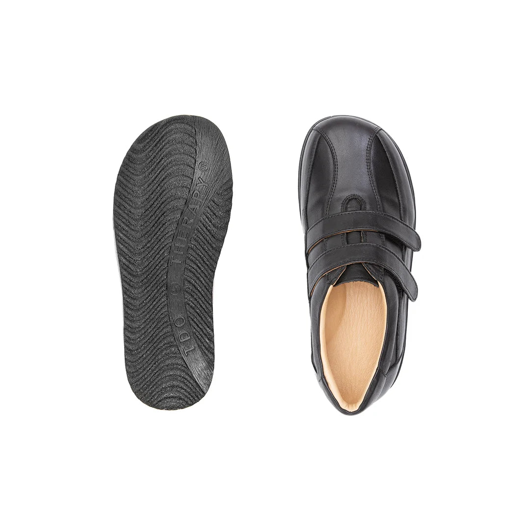 Men’s extra wide diabetic trainers with deep toe box for pressure relief – Marlow orthopedic footwear.