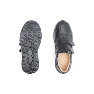 Men’s wide fit orthopedic diabetic trainers with spacious toe box for reduced pressure – Marlow footwear.