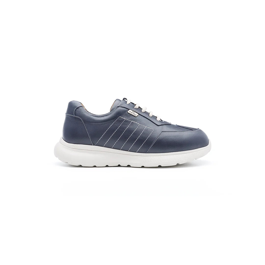 Supportive orthopedic shoes designed to accommodate flat feet.