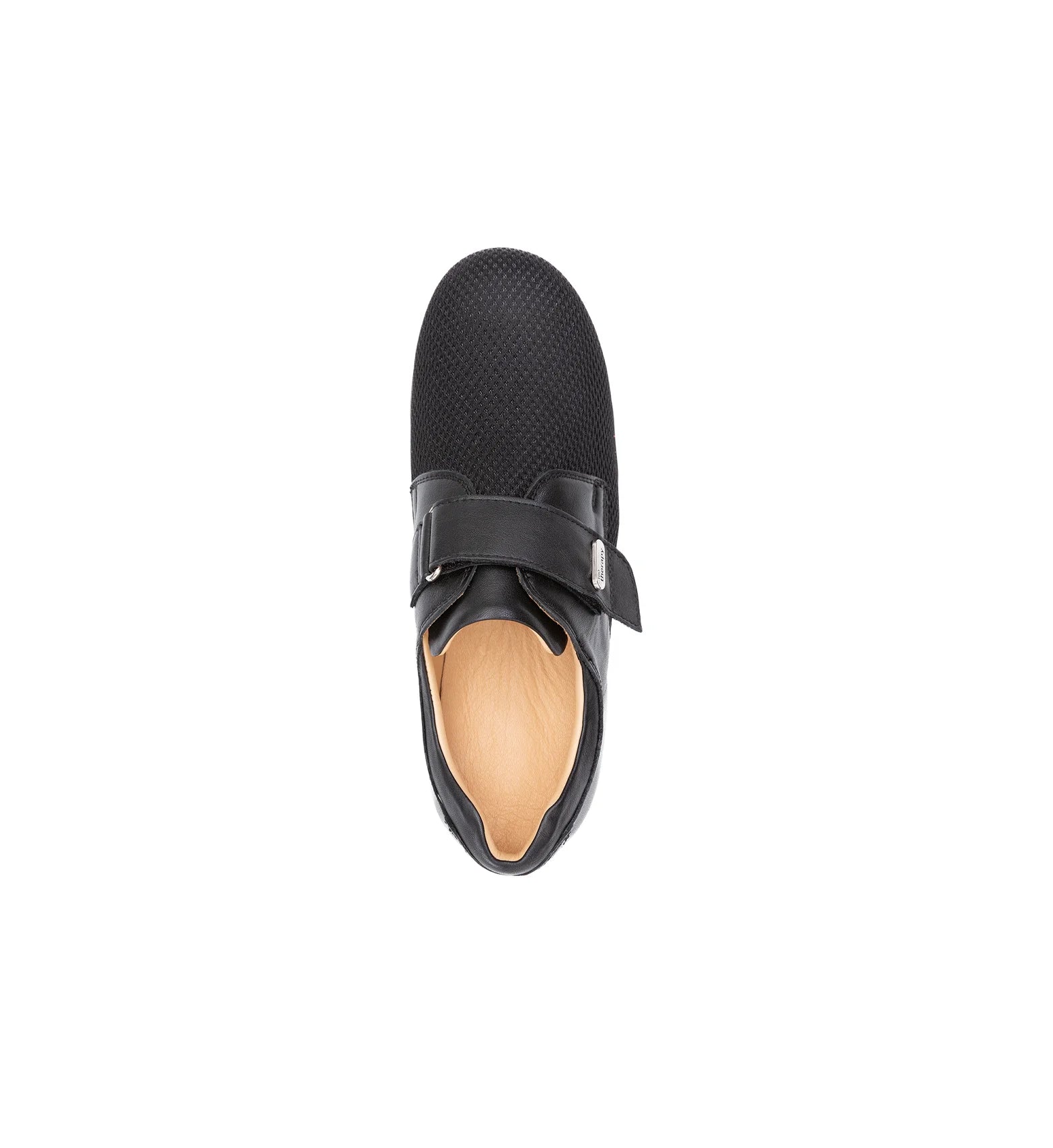 Orthopedic Walking Shoes for Women – Wide Fit with Mesh & Leather Upper for Airflow