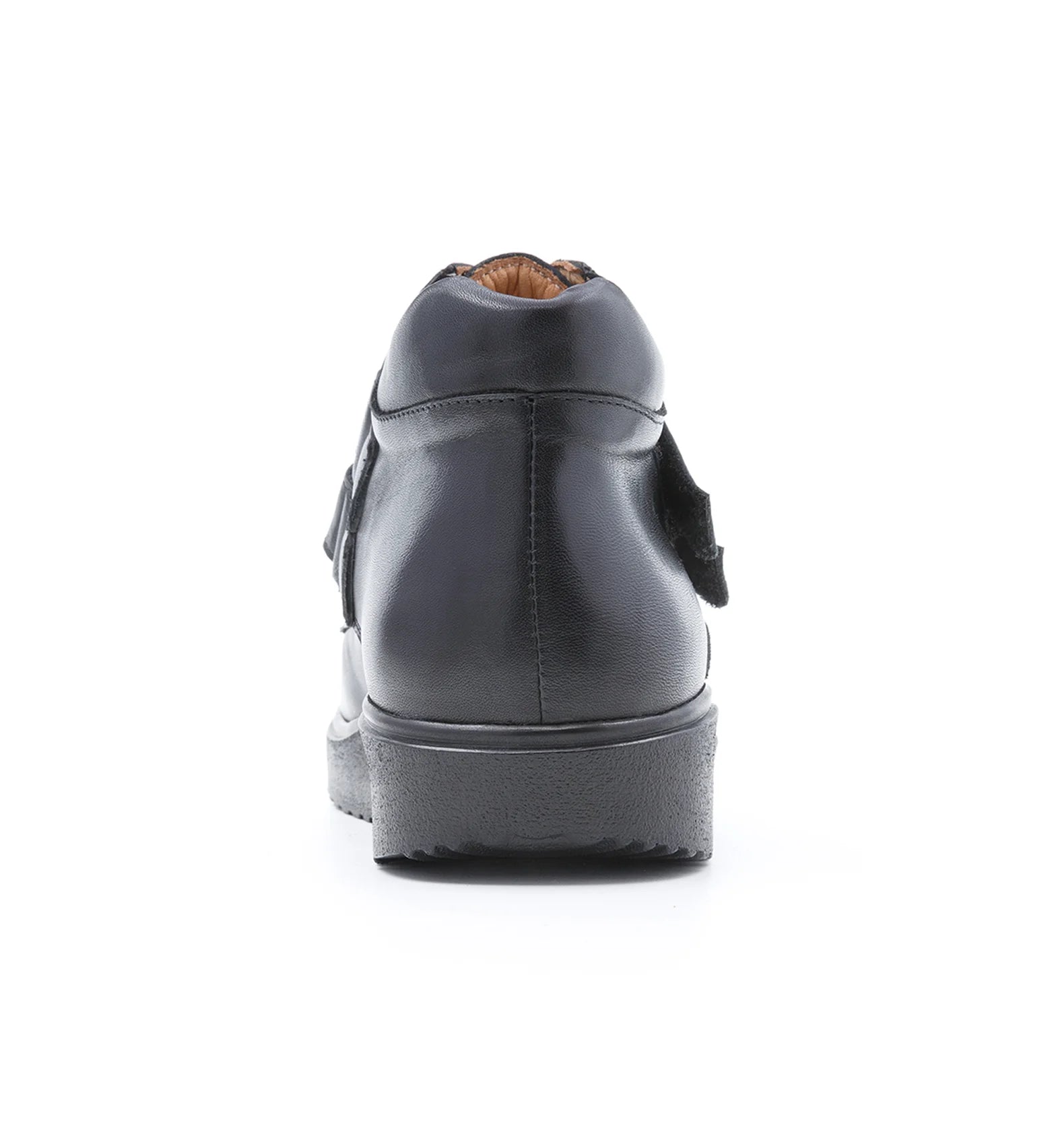 Men’s orthopedic diabetic boots with dual Velcro fastening and deep toe box – Roam model.
