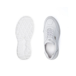 Ergonomic shoes equipped with arch support to aid proper foot alignment.