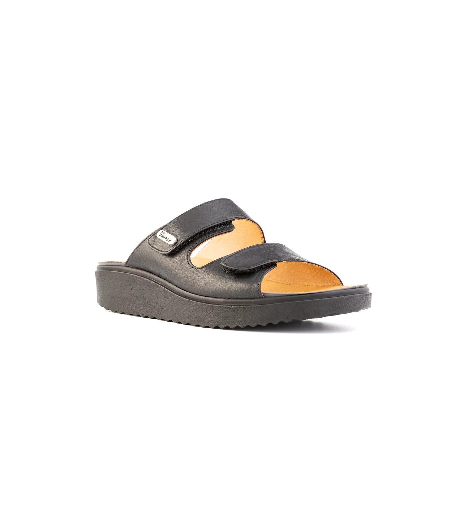 Wide fit slippers for men